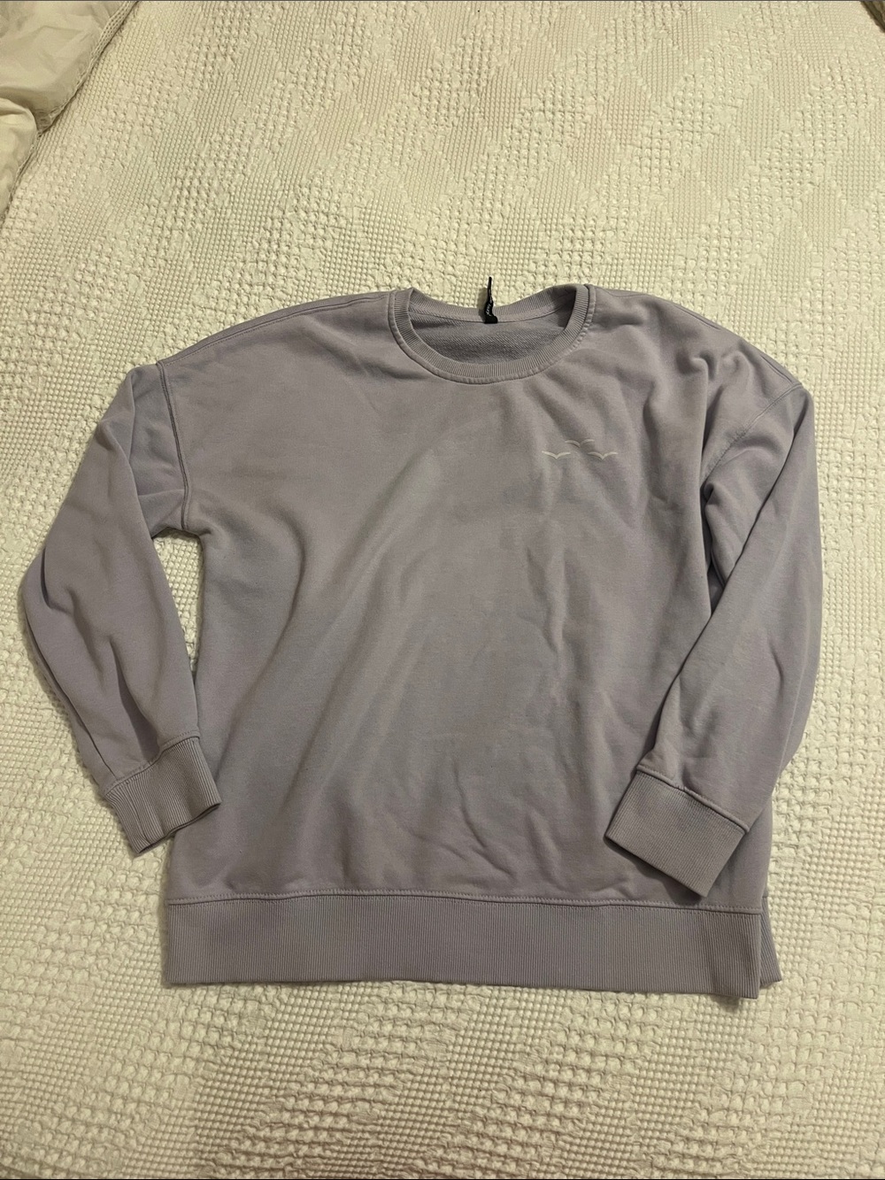 Women’s Light Lavender Crewneck Sweatshirt - Soft Casual Pullover